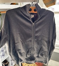Pact Womens Medium Zip Sweater With Front Pockets