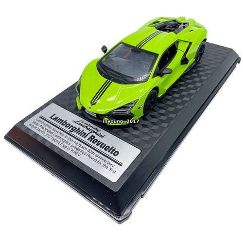 1:24 Lamborghini Revuelto Model Car Diecast Toy Cars Boys Toys for Kids Green - Picture 3 of 12