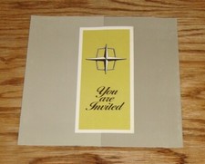 Original 1980 Lincoln Invitation Sales Brochure Mark VI Continental Versailles