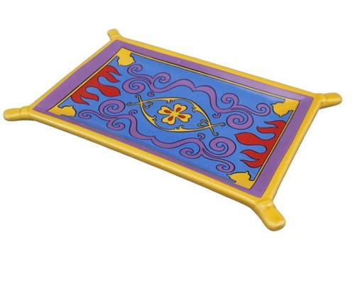 DISNEY ALADDIN FLYING CARPET TRINKET TRAY ACCESSORY KEY DISH NEW & BOXED - Picture 1 of 2