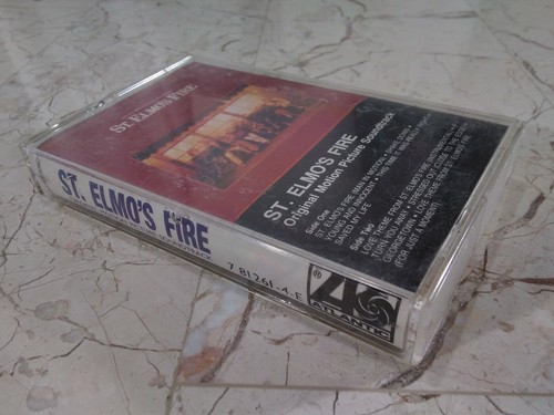 St Elmo's Fire Soundtrack Cassette Tape Rare Vtg 1985 Original Tested