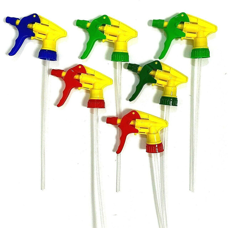 10x Heavy Duty Chemical Resis Trigger Sprayer Spray Bottle Nozzle Head