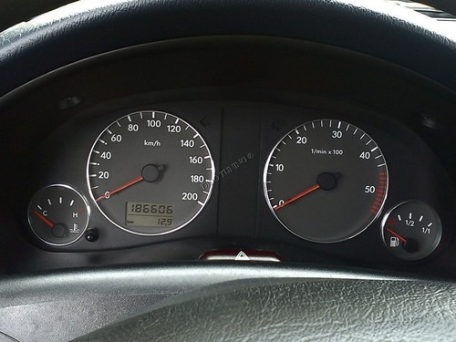 Per Seat Alhambra 1996-2000 Anelli per cruscotto in alluminio lucidato 4 pezzi - Imagen 5 de 10