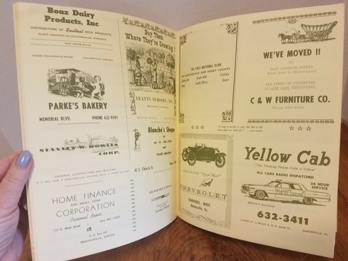 Spring Fever Follies 1967 Martinsville Auxiliary Martinsville VA Hospital PB BX5 - Imagen 4 de 6