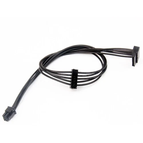 Mini 6 Pin To 2 SATA Power Supply Cable For Dell Vostro 3070 3670 3967 3977 3980