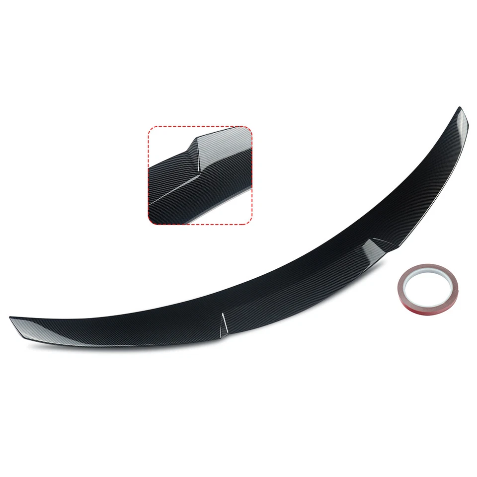 Alerón de maletero trasero estilo M4 aspecto fibra de carbono para BMW F36 Gran Coupé 2015-2020 Foto 2 de 4