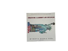 Brand New Sealed Statue of Liberty Shaped 1000 Piece Puzzle Made In USA