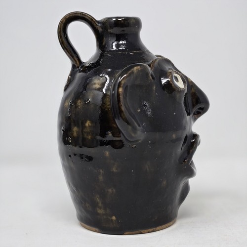 ELIZABETH RINGUS Indigenous Southern Primitive Folk Art Face Jug Pottery - Picture 6 of 15