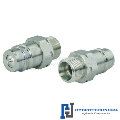 Kupplungsstecker Standard Außengewinde - nach Auswahl M16x1,5; M18x1,5; M22x1,5