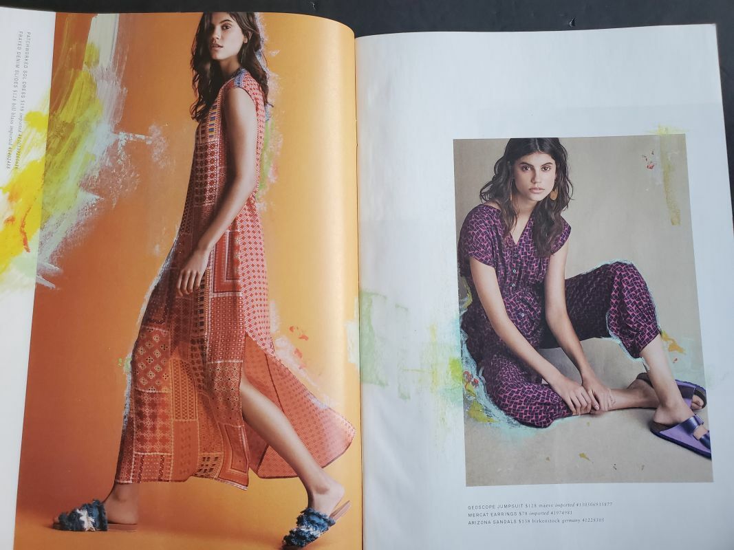ANTHROPOLOGIE Catalog 3/2017 Constance Jablonski Antonina Petkovic Laura  Julie | eBay