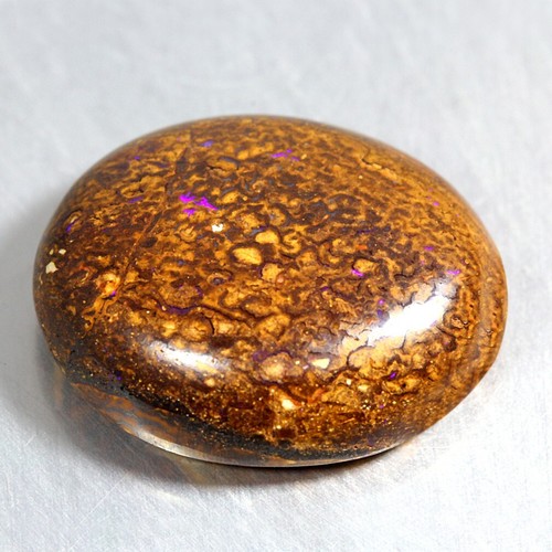 20.70 CT 19x17 MM 100%NATURAL AUSTRALIAN KOROIT BOULDER OPAL LOOSE GEMSTONE - Picture 3 of 3