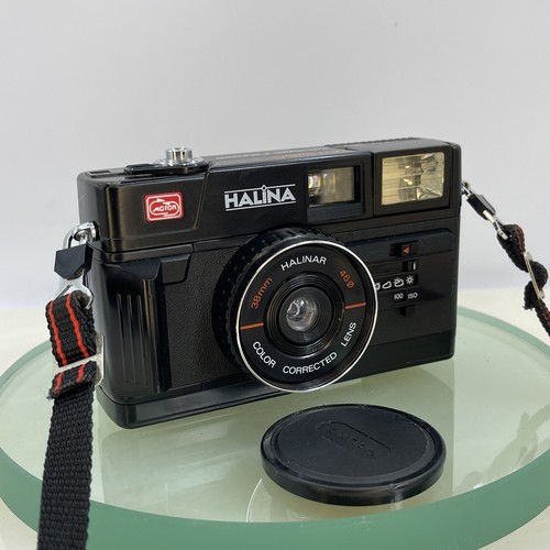 Halina MW 35 G Auto Winding and Rewinding 35mm Film Camera Point and Shoot #204