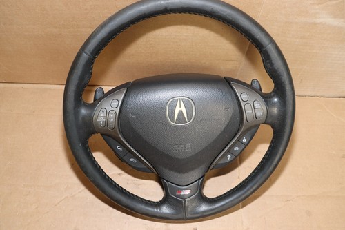 07 08 ACURA TL TYPE S STEERING WHEEL SRS Airbag - A/T paddles 2DAYS Ship USA - Picture 10 of 13