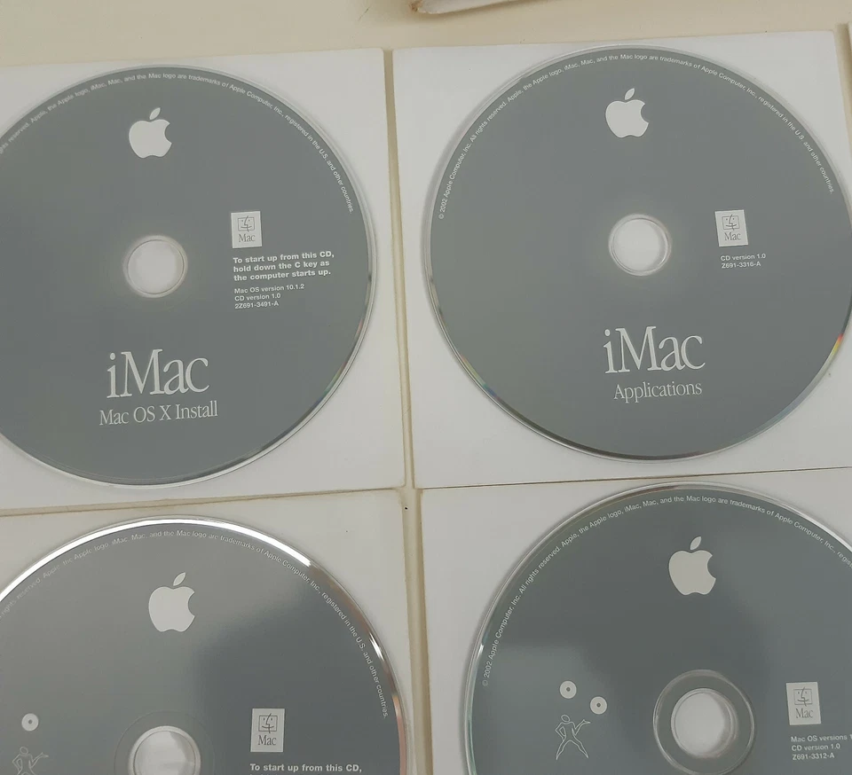 Original Genuine Apple iMac Media iOS X 10.1.2 PUMA 11 CD-Rom's - Image 4 of 4