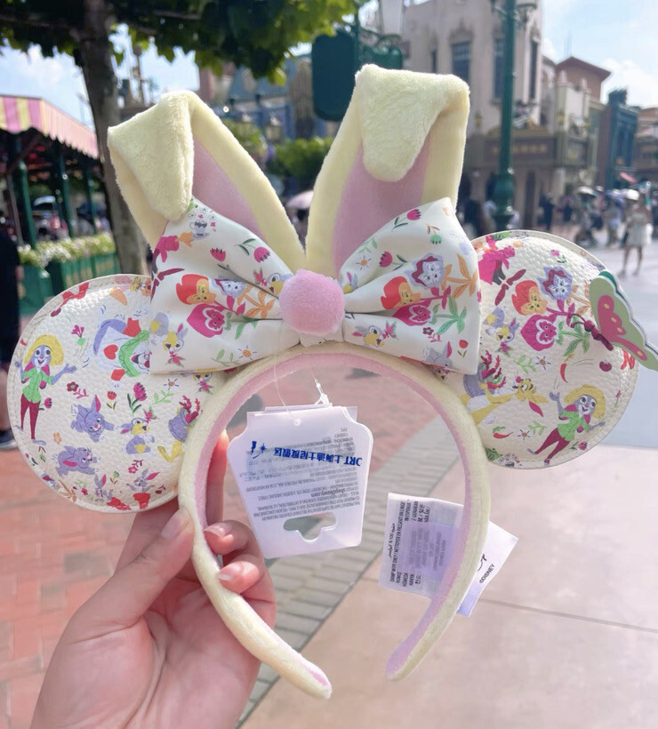 ディズニー耳 2024 Authentic Shanghai Disney Special Cinderella Lace Ears