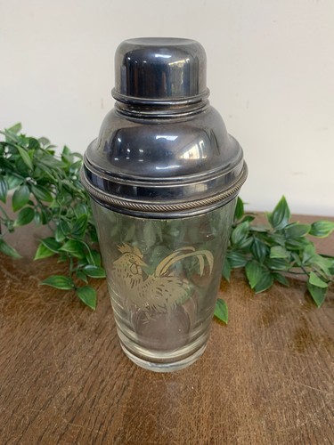 James Dixon & Sons Cocktail Shaker 30er Jahre Art Deco versilbert - Bild 11 von 12