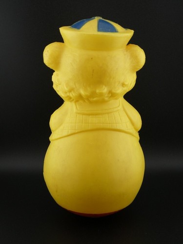 Vintage 1962 Eldon Toys Roly Poly Bear Chime Baby Toy Made in the USA - Picture 3 of 7