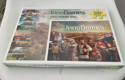 InnoGames Puzzle 500 Pieces - 48 x 36 cm - Made in the EU - RARE HTF