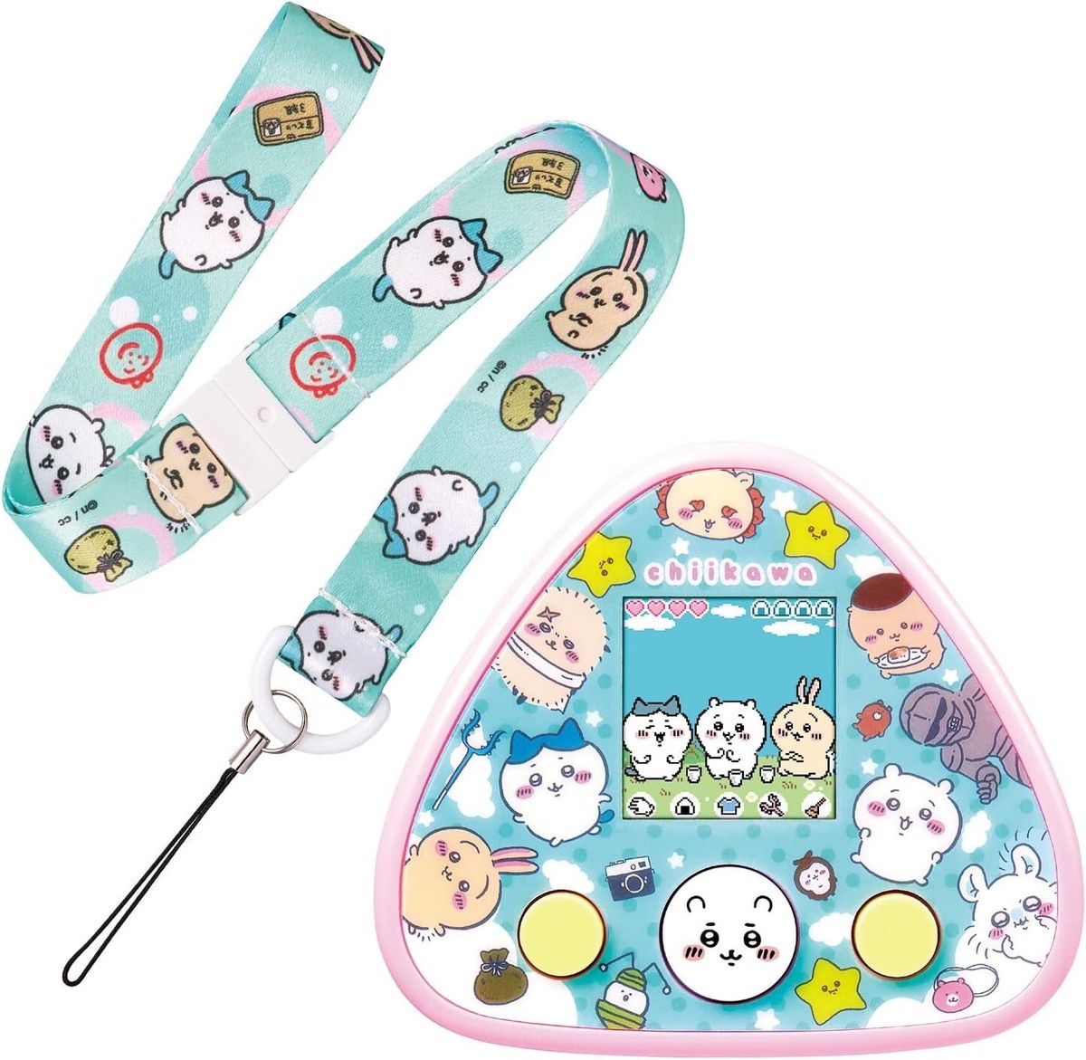 CHIIKAWA Bandai Japan Chiikawa to Issho Muchakawa PINK DX portable