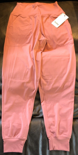 Kcutteyg Women's Joggers with Pockets High Waisted, Workout Ath-Lotus Pink/small - Bild 3 von 5