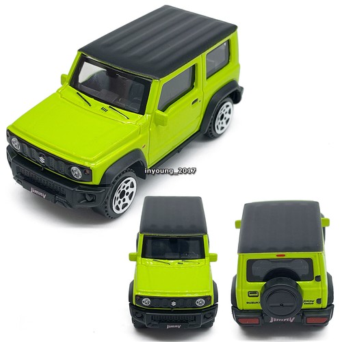 1:52 Suzuki Jimny Model Car Metal Diecast Toy Vehicle Friction Powered Green - Picture 8 of 8