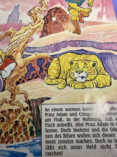 Masters Of The Universe Panini Stiker Album Komplett Motu Vintage❗️RAR❗️ - Picture 10 of 12