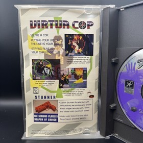 Virtua Fighter 2 (Sega Saturn, 1996) COMPLETE IN BOX (CIB) Tested! W/ Manual