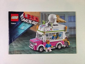 LEGO The LEGO Movie: Ice Cream Machine (70804); 100% Complete w/Manual