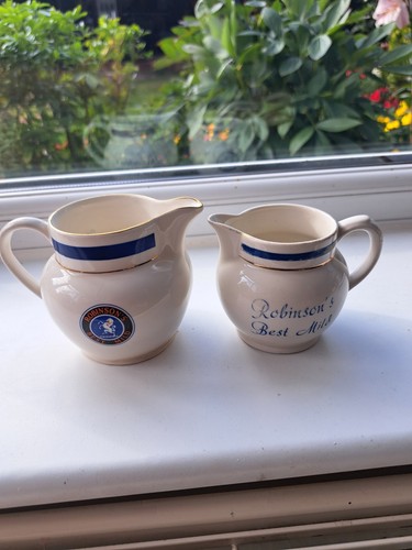 VINTAGE 60S AND 70S ROBINSONS BEST MILD PUB BAR JUGS. - Picture 2 of 12