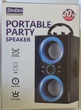 Bluetooth 40W (Peak) Wireless Party Speaker with TWS Beat Driven Lights NEW