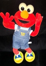 Vintage 2000 Sesame Street My Size Elmo 28  Talking Plush Toy WORKS