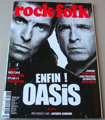 ROCK & FOLK Nr. 686 OASIS FACES Nick CAVE Steven Tyler Dylan 74 Manu Chao Juniore