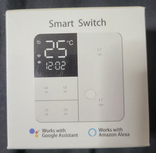 Zoenova Smart Switch WiFi Smart Light Switch Compatible with Alexa and Google