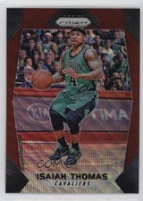 2017-18 Panini Prizm Ruby Wave Prizm Isaiah Thomas #12 15ej