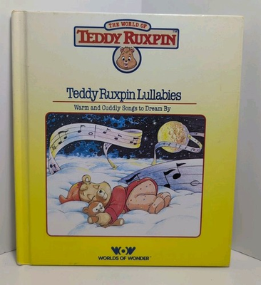 #ad Vintage Teddy Ruxpin Book Lullabies Worlds of Wonder 1985 $2.99