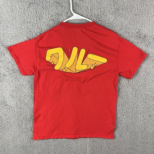 WcDonalds McDonald’s Crew Member Shirt Japan Anime Inspired Size M Red - Bild 2 von 7