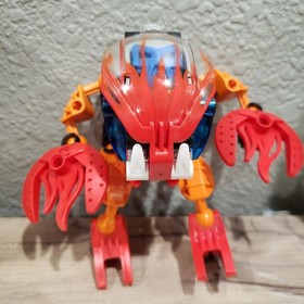 Set of 4 LEGO Bionicles 8560, 8563-8564 Complete Canisters Manuals Rubberbands