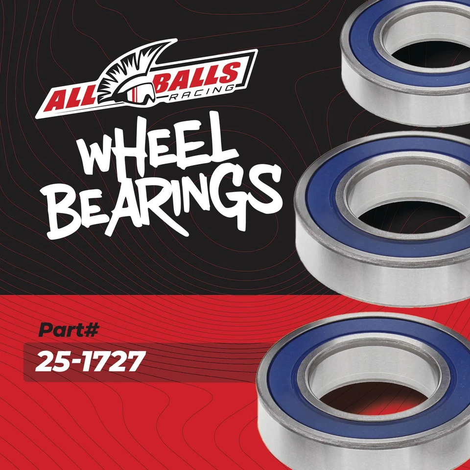 Nuevo kit de cojinete de rueda de carreras All Balls 25-1727 para Yamaha YZF-R1M 2015 2016 Foto 2 de 4
