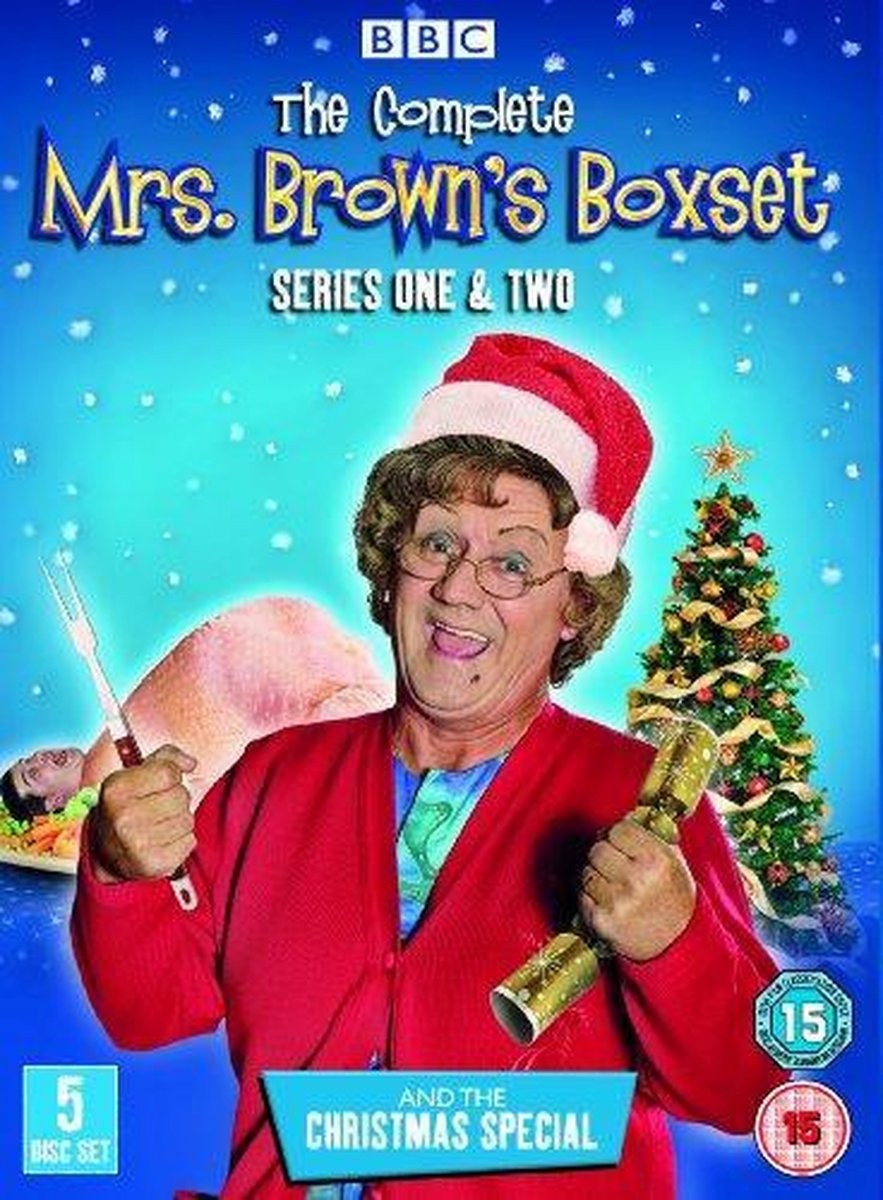 Mrs Brown's Boys Complete Series 1 and 2 (5 x DVDs 2012) Bonus Christmas Special