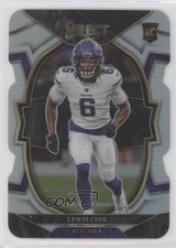 2022 Panini Select Concourse Silver Prizm Die-Cut Lewis Cine #52 0wp8