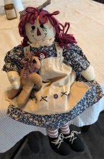 Raggedy Ann type Doll