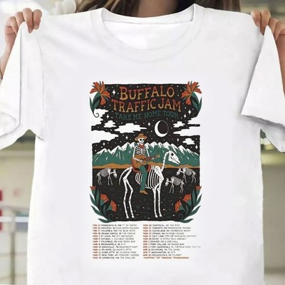 Buffalo Traffic Jam Take Me Home Tour 2026 Dates Skeleton T-Shirts