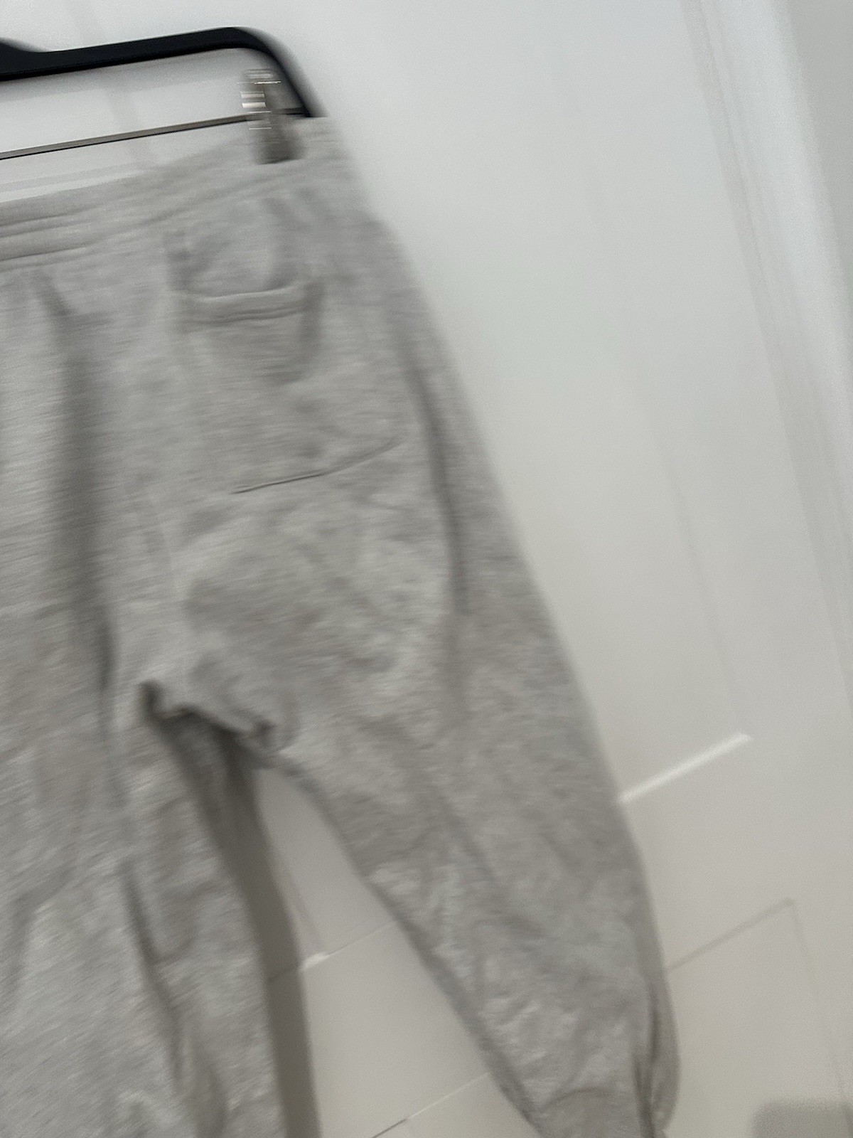 Adanola Women’s Grey Jogger Trousers M Cotton Fleece Drawstring Pockets image 3