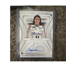 Panini 2022 National Treasures Danica Patrick Legendary Signatures Auto /75