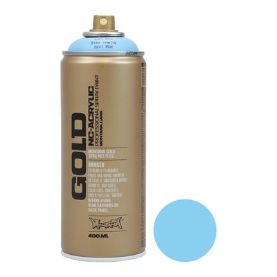 Lackspray Hellblau Montana Gold Babyblau 400ml UV-Schutz Acryl