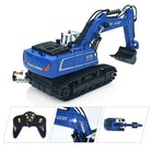 HUINA 1/18 RC  13550 11CH 2.4G Remote Control Excavator 350° RTR Digger Gift — photo 6
