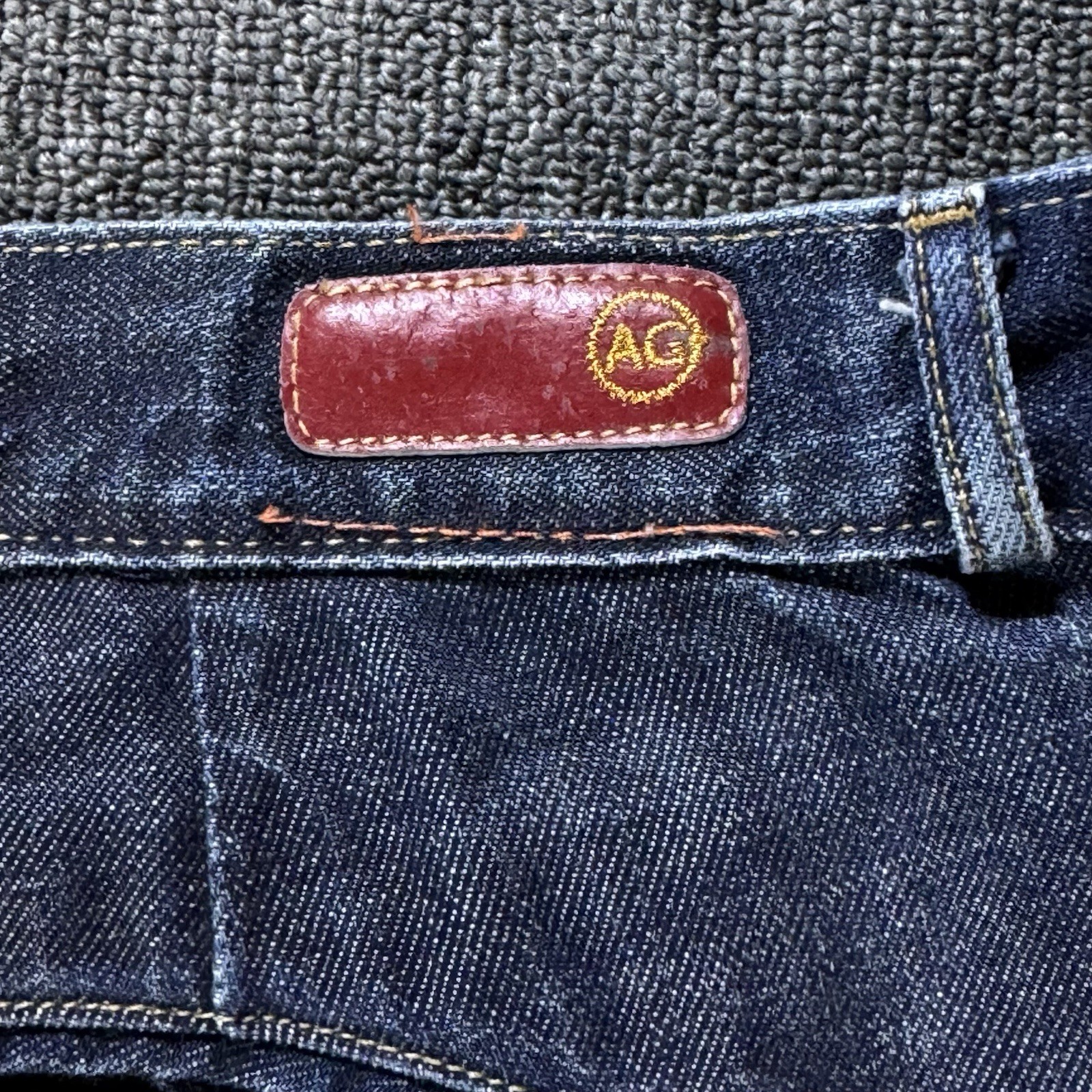 Vintage AG Adriano Goldschmied Women's 29 Denim Shorts Rolled Cuff Made in USA thumbnail 10