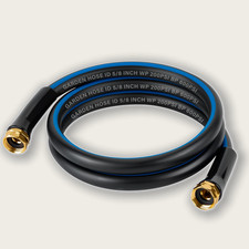 6ft Garden Lead-In Hose X 5/8" Female to Female with Swivel Handle Universal