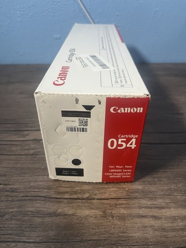 Genuine OEM Canon 054 Black Toner Cartridge - Picture 2 of 2