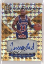 2018 Spectra Radiant Signatures Neon Orange Prizm 3/5 Terrell Brandon Auto 7y2